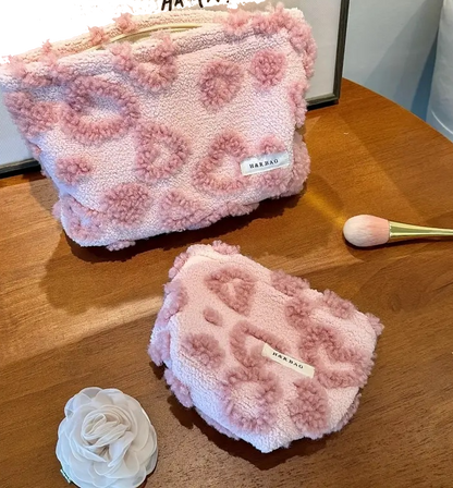 Luxe 3 - Set of 2 Plush Cosmetic/Toiletry Bags