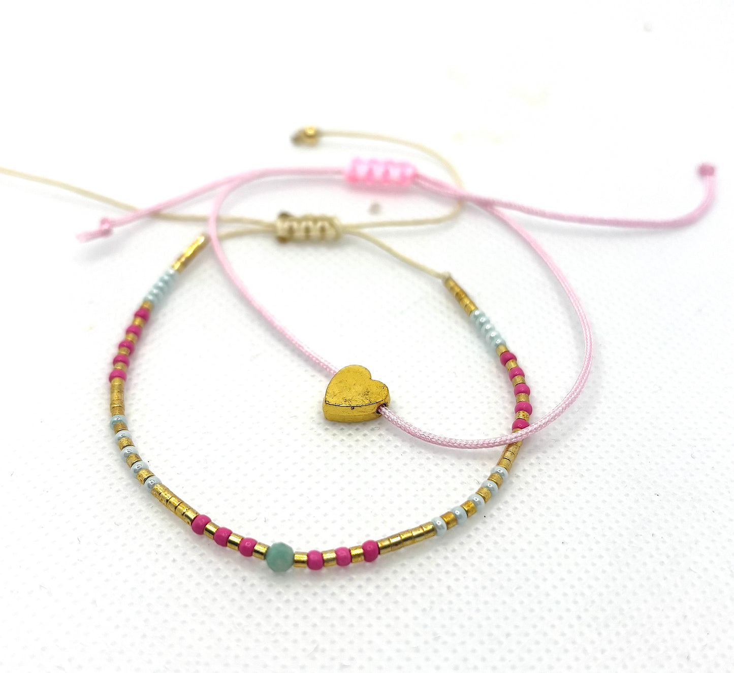 Dainty in the day and night! Pink and Golden Delight!